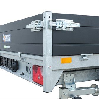 SPECIAL 2020 Saris Bagtipper - 2.700 kg - Black Edition - inkl. indbyggede alu-slisker, el-tip m.m.